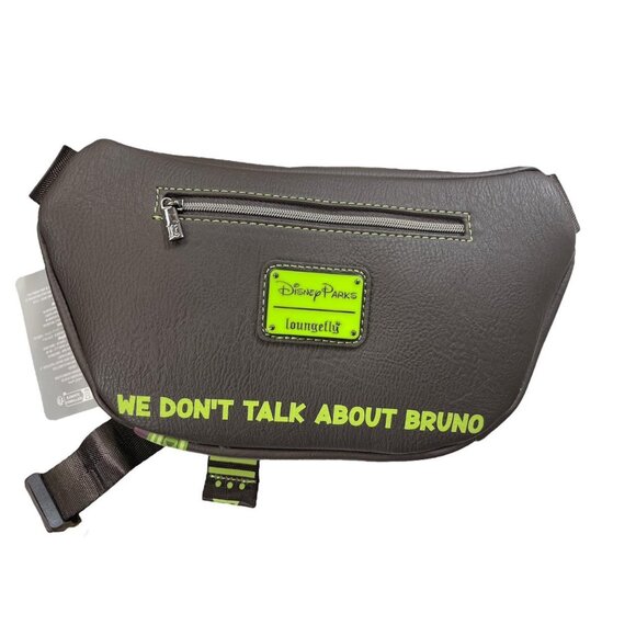 Disney Parks Loungefly Encanto Don't Talk About Bruno Glow n Dark Fanny Pack NWT - Picture 7 of 12